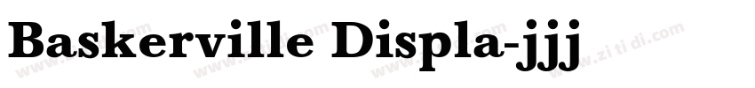 Baskerville Displa字体转换